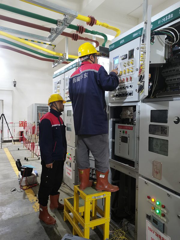 安多變電站10KV高壓柜調(diào)試維護(hù)工作順利完成